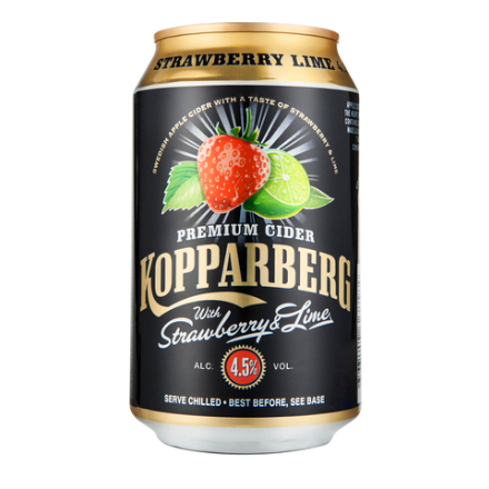 Mynd Kopparberg Strawberry Lime 330ml