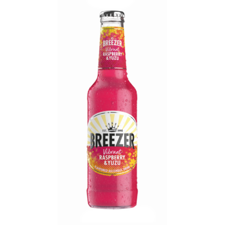 Mynd Breezer Raspberry Yuzu 275ml