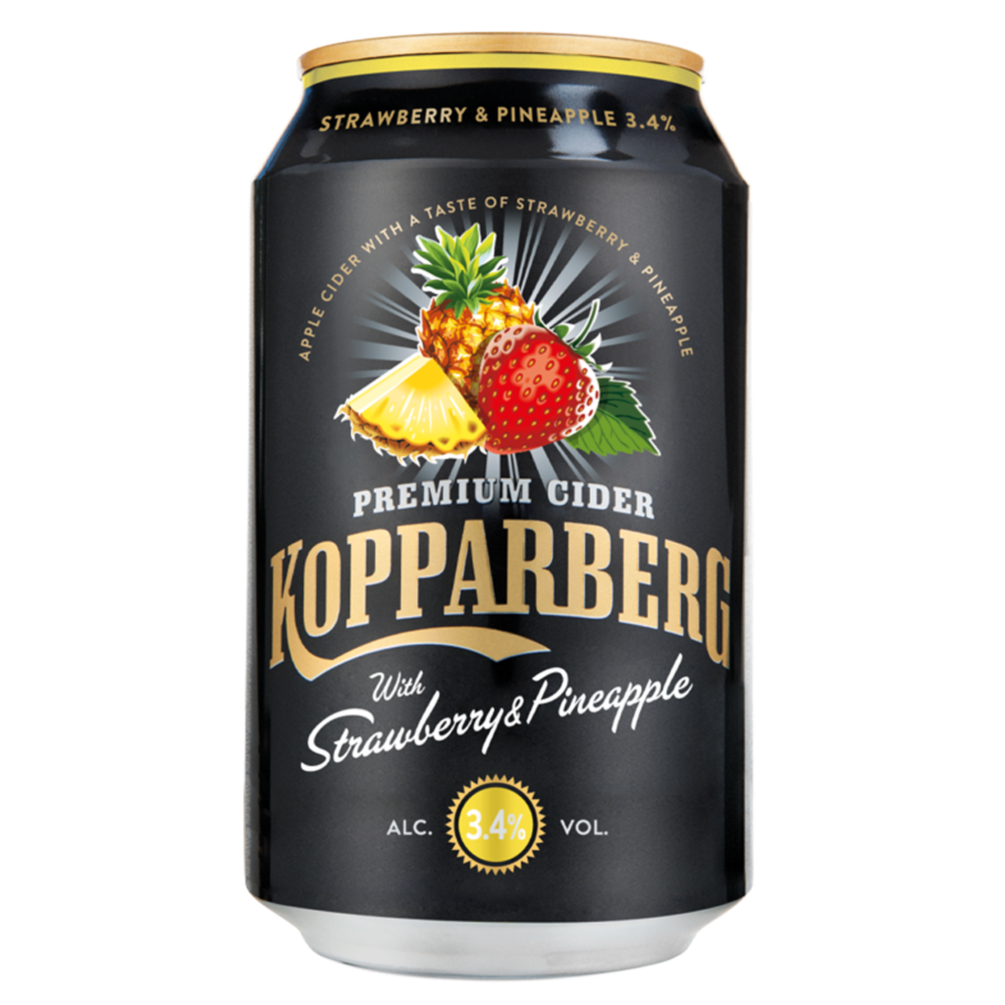 Mynd Kopparberg Strawberry Pineapple Dós