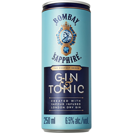 Mynd Bombay Sapphire Gin & Tonic can