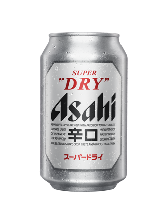 Picture of Asahi Super Dry 330 ml can